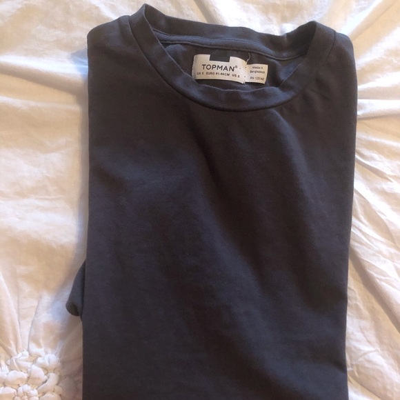 TOPMAN grey T-shirt size small - Picture 4 of 4